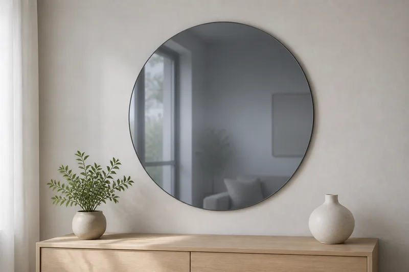 CT-02 — Smoke-grey glass offers a restrained contrast to oak and mineral walls.