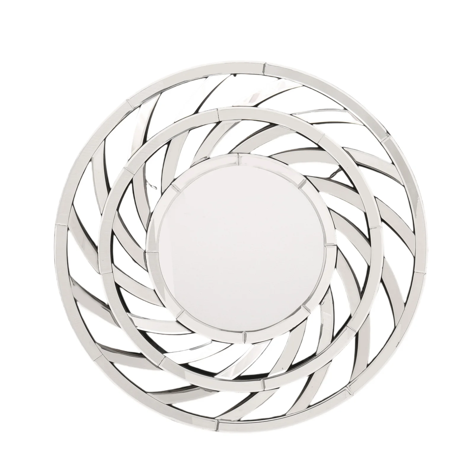 Twisted Ribbon Round Wall Mirror Ø900