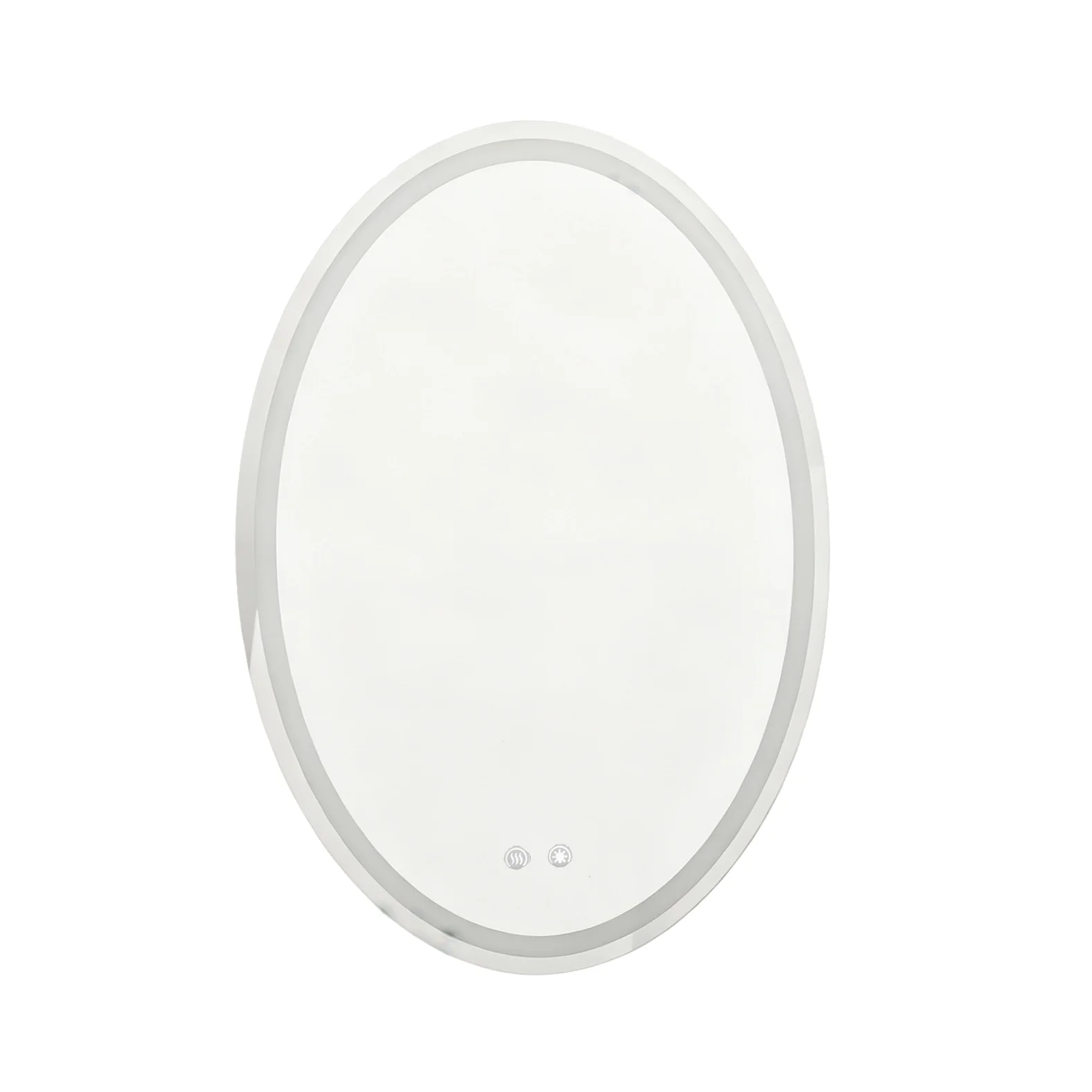 Oval Front-Lit LED Bathroom Mirror 700 x 1000
