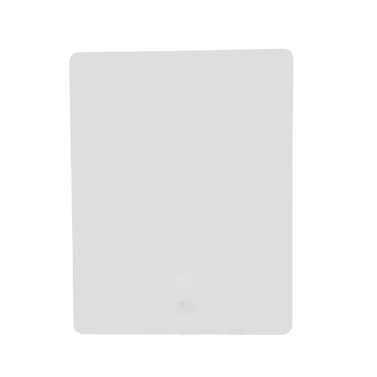 Rounded-Corner Front-Lit LED Bathroom Mirror 600 x 800