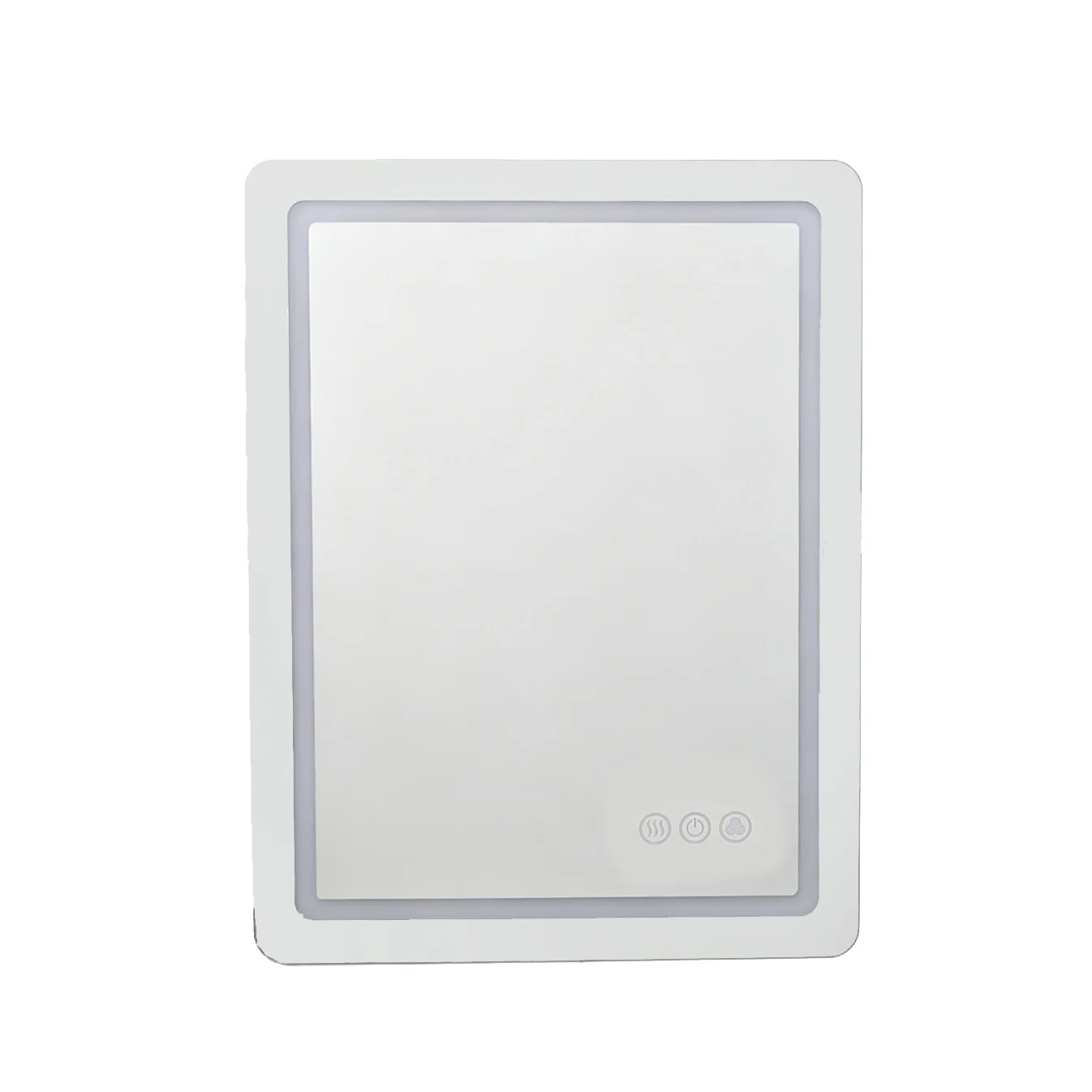 Front-Lit LED Mirror with RGB Halo Backlight and Anti-Fog 685 x 915